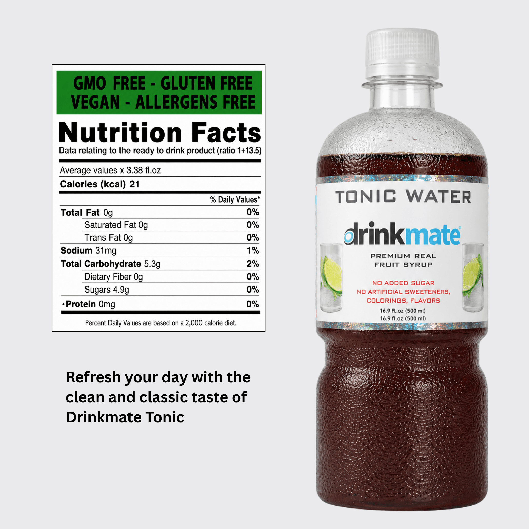 Tonic Water Premium Italian Syrup