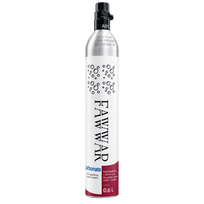 تعبئة أسطوانة CO₂ من Fawwar